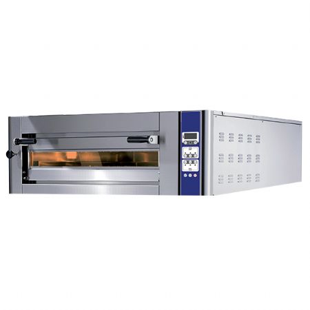 four  pizza professionnel lectrique pour 6 pizzas diamtre 350 mm contrle lectronique - longueur 1400mm