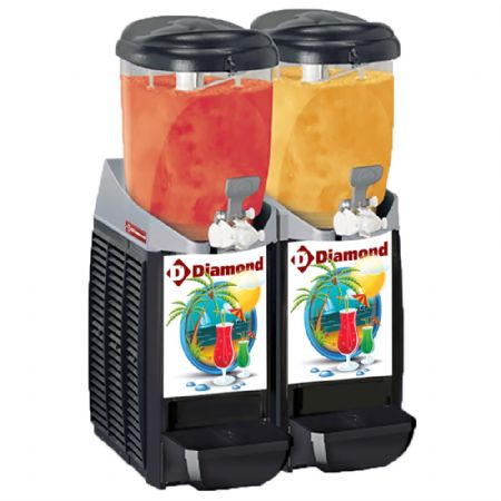 Machine/distributeur granita, 2x 5,5 litres