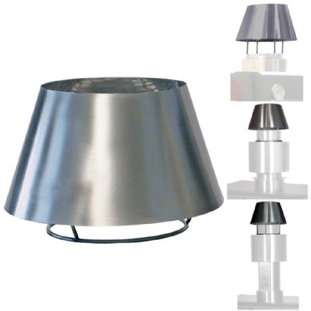 Chapeau chemine inox (CBQ-060 & CBQ-075)