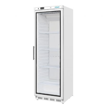 Vitrine rfrigre positive blanche 400 litres - 600x600x1850 mm