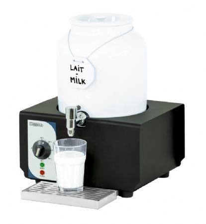 Distributeur de lait chaud en porcelaine 10 litres - 340x260x430 mm