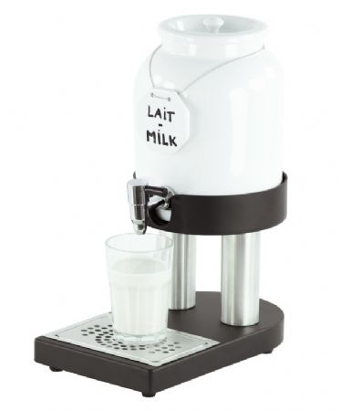 Distributeur de lait froid en porcelaine 4 litres - 190x320x420 mm