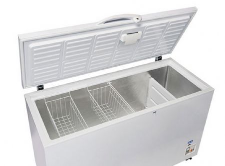 Conglateur coffre blanc avec couvercle 500L - 1555x700x850 mm