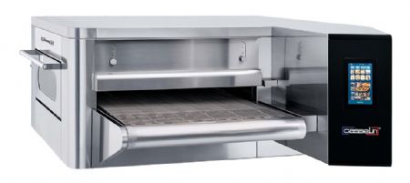 Four à pizza inox convoyeur 86 pizzas 25cm/h - 1860x 1210x500 mm Four à pizza inox convoyeur 86 pizzas 25cm/h - 1860x 1210x500 mm