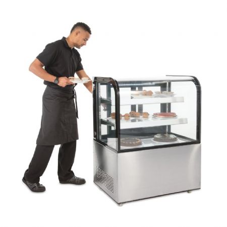 Vitrine de prsentation horizontale 270 litres - 915x675x1215 mm