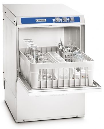 Lave-verres lectrique professionnel inox avec adoucisseur intgr - 10,3 litres