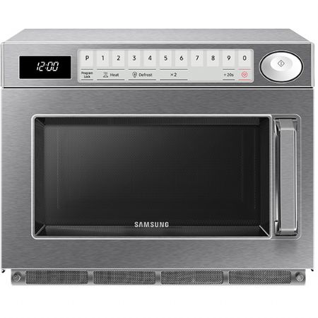 Four  micro-ondes professionnel en acier inox 26 litres maximum 1000 W - avec panneau de commande tactile