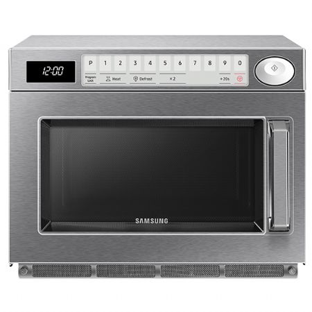 Four  micro-ondes professionnel en acier inox 26 litres maximum 1850 W - avec panneau de commande tactile