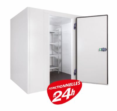 Chambre froide ngative 940 X 1700 mm + Groupe Frigo + Rayonnages - CN013