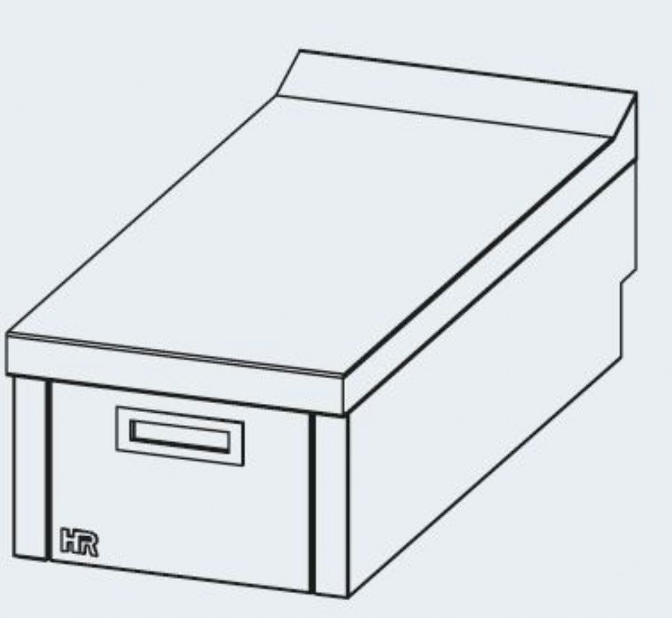 Meuble neutre de table avec tiroir - 400x930x316 mm