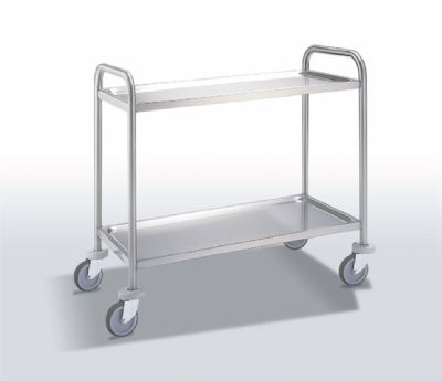 Chariot de transport 2 tagres - 880x580x960 mm