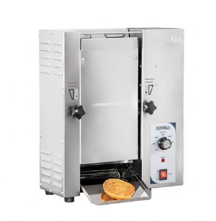 Toasteur en inox vertical 300 burger - 460x320x570 mm