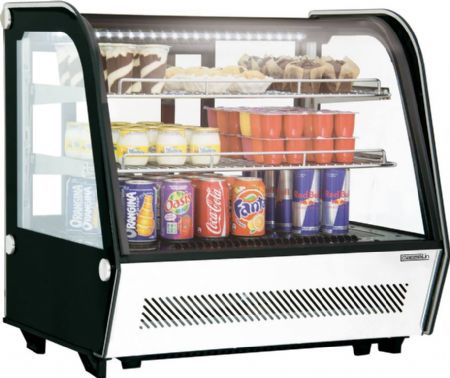 Vitrine rfrigre  poser 120 litres - 710x575x685 mm