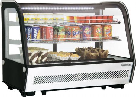 Vitrine rfrigre  poser 160 litres - 885x575x685 mm