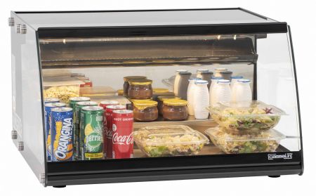 Vitrine rfrigre inox  poser pour libre-service 65 litres - 662x634x394 mm