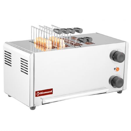 Toaster (croque-monsieur) lectrique 4 pinces - Acier inox.