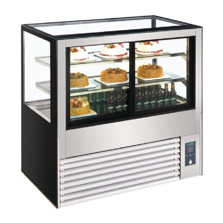 Vitrine service arrire rfrigre 1200 mm - 1200x680x1200 mm