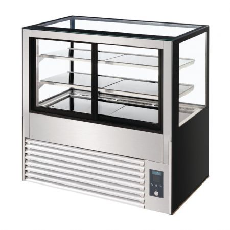 Vitrine service arrire rfrigre 1200 mm - 1200x680x1200 mm