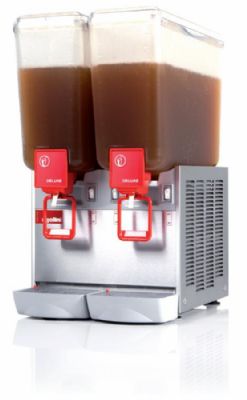 Distributeur de boissons froides deluxe 2 cuves - 2x20 litres