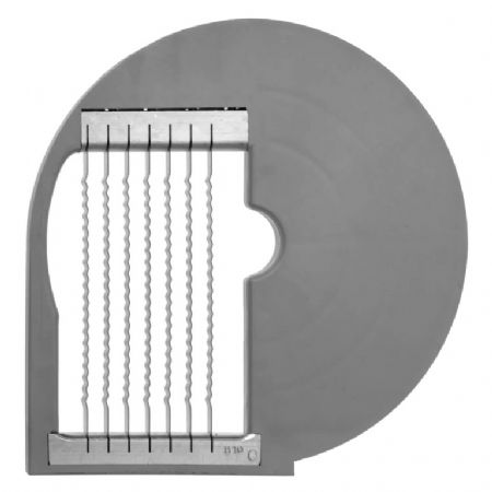 Disque ondul pour frites 10x10 pour PSR 800 avec tte standard 220x225x10 mm