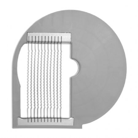 Disque ondul pour frites 6x6 pour PSR 800 avec tte standard 220x225x10 mm