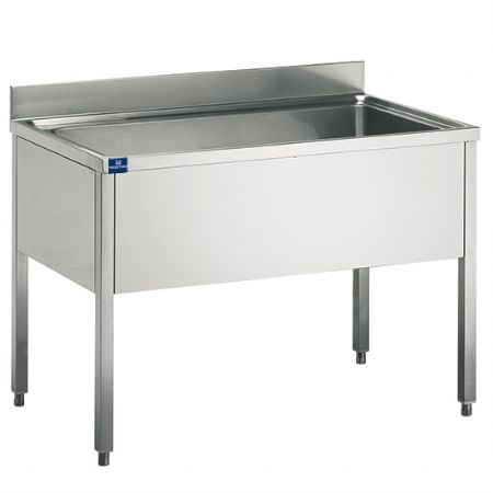 vier seul professionnel avec dosseret - sans tagre basse - 1200x700 mm