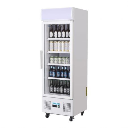 Vitrine rfrigre positive 218 litres - 530x575x1692 mm