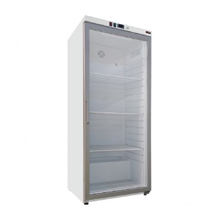 Armoire rfrigere de restauration professionnelle froid positif 350 l porte verre blanche