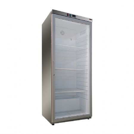 Armoire rfrigere de restauration professionnelle froid positif 350 l porte verre inox