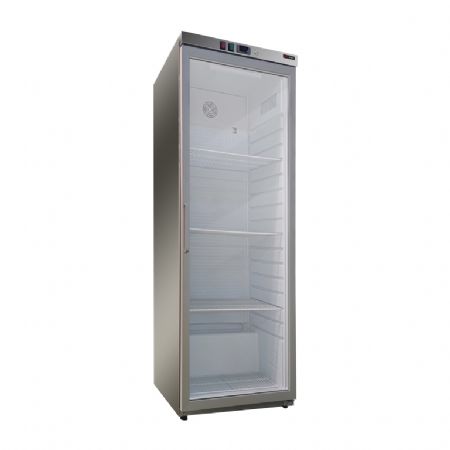 Armoire rfrigere de restauration professionnelle froid positif 570 l porte verre inox