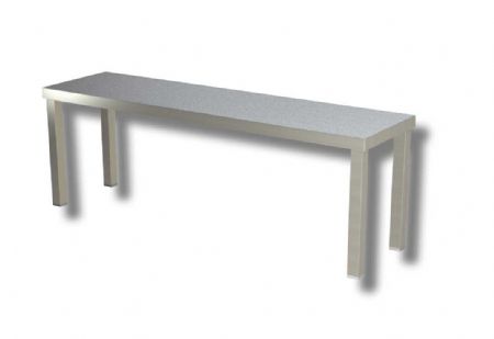 Table de travail en acier inoxydable 430 - 1200x350x400 mm