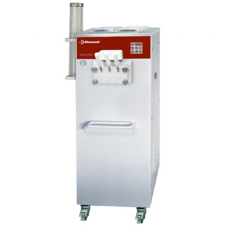 Machine  glace - 2 parfums + panach - 22.5kg/h - condensateur air