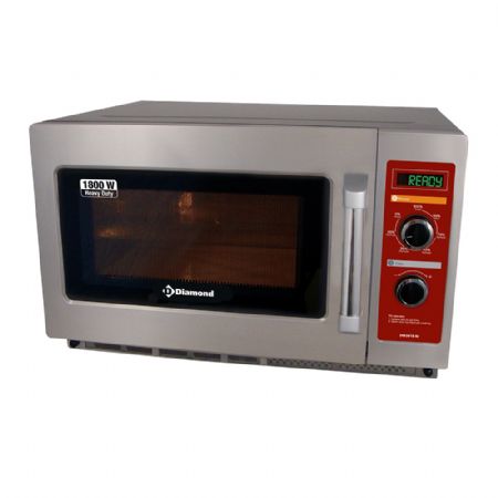 Four micro-ondes en inox (GN 2/3)1800 W. (34 Litres) commandes mcaniques