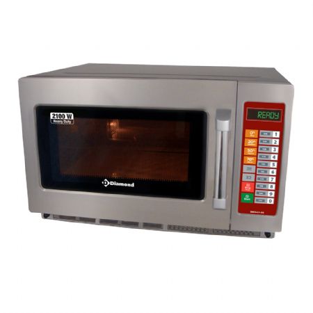 Four micro-ondes en inox (GN 2/3)2100 W. (34 Litres) commandes digitales