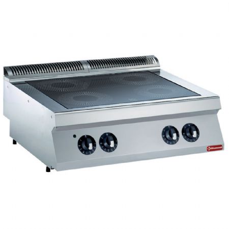 Cuisinire lectrique vitrocramique 4 zones  poser