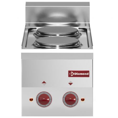 Cuisinire lectrique 2 plaques  poser 4 kW