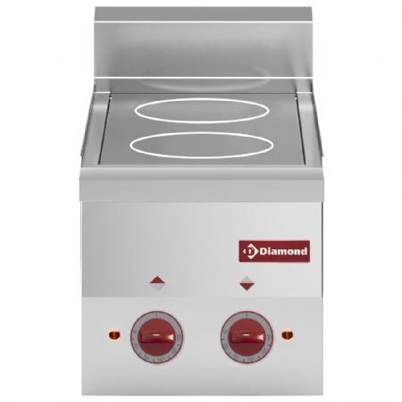 Cuisinire vitrocramique 2 plaques  poser 36 kW