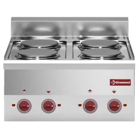 Cuisinire lectrique 4 plaques  poser 8 kW