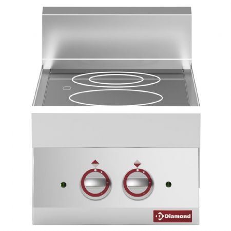 Cuisinire lectrique vitro-cramique 2 foyers  poser 