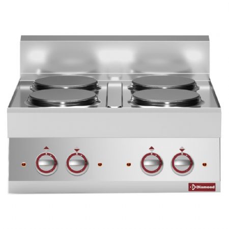 Cuisinire lectrique 4 plaques  poser 