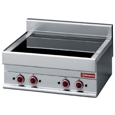 Cuisinire lectrique vitrocramique 4 foyers  poser 92 kW