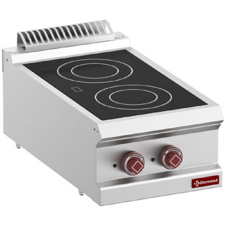 Cuisinire lectrique vitrocramique 2 zones  poser 43 kW