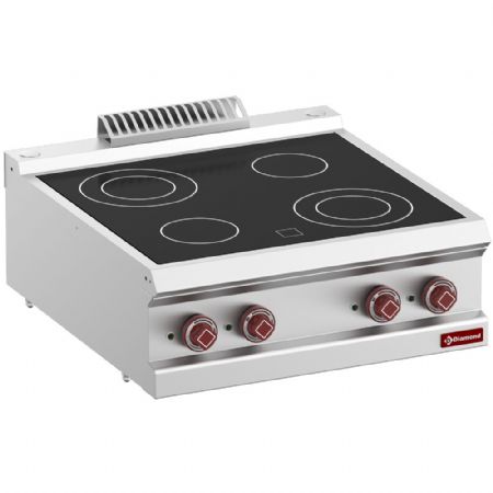 Cuisinire lectrique vitrocramique 4 zones  poser 86 kW