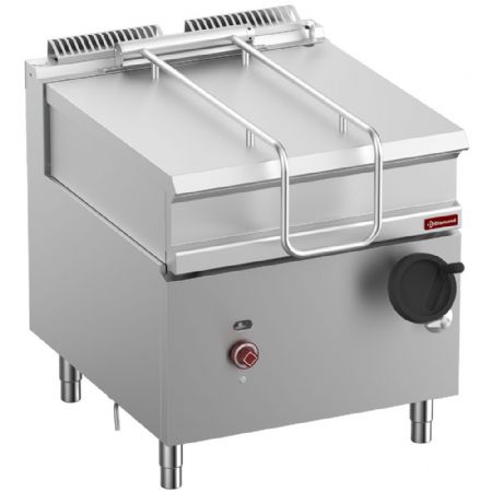 Sauteuse basculante lectrique cuve inox 80litres sur meuble 12 kW