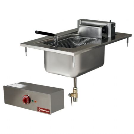 Friteuse lectrique 1 cuve 10 litres  encastrer 75 kW