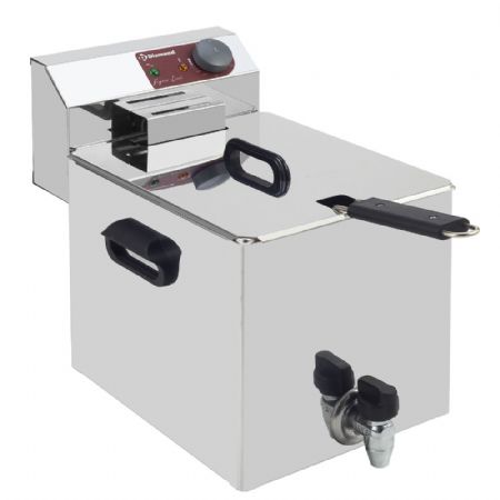 Friteuse de table lectrique 8 litres + robinet de vidange 35 kW