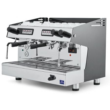 Cafetire professionnelle expresso automatique 2 groupes 11 litres