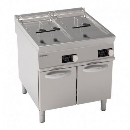 Friteuse sur coffre lectrique - 2 x 21 litres - Commandes lectroniques - Gamme 900 - FRD81FE9