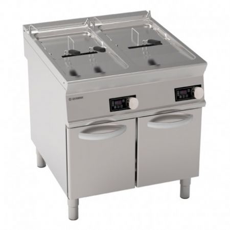 Friteuse sur coffre lectrique - 2 x 17 litres - Commandes lectroniques - Gamme 900 - FRD87FE9