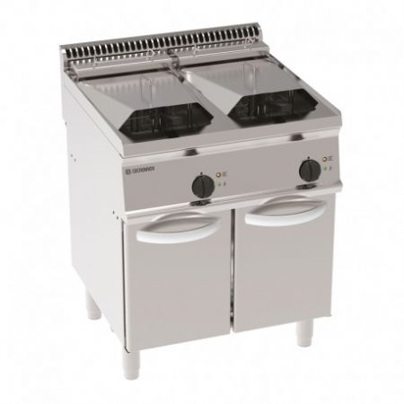 Friteuse sur coffre lectrique - 2 x 14 litres - Commandes mcaniques - Gamme 700